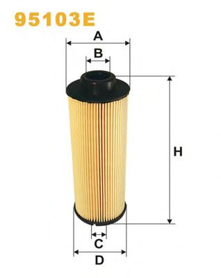 WIX FILTERS 95103e -  Топливный фильтр